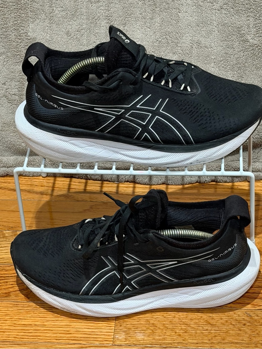Women’s Asics Gel Nimbus 25 Sneakers Cushion Road Running Shoes Size 8.5 Comfy